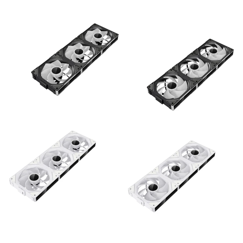 

JM 1 ARGB Triple Building Block Fan Quiet Cooling 12CM Fans Set 120mm Dropship