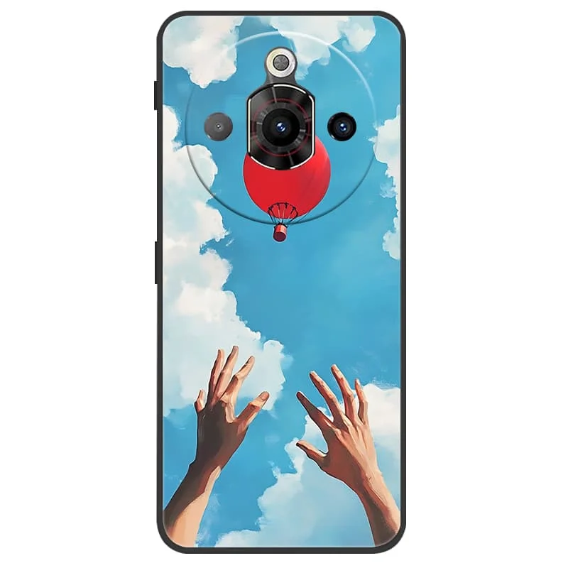Cute Fashion Black Silicone Soft Phone Case - Shockproof Back Cover Shell