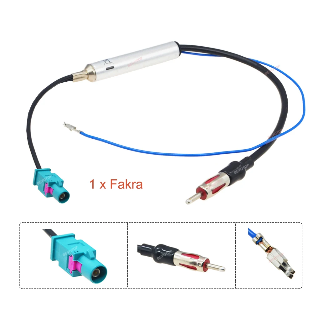 Radio Antenna Fakra Connector  Vw Radio Antenna Adapter Cable - Car Antenna  Am/fm - Aliexpress