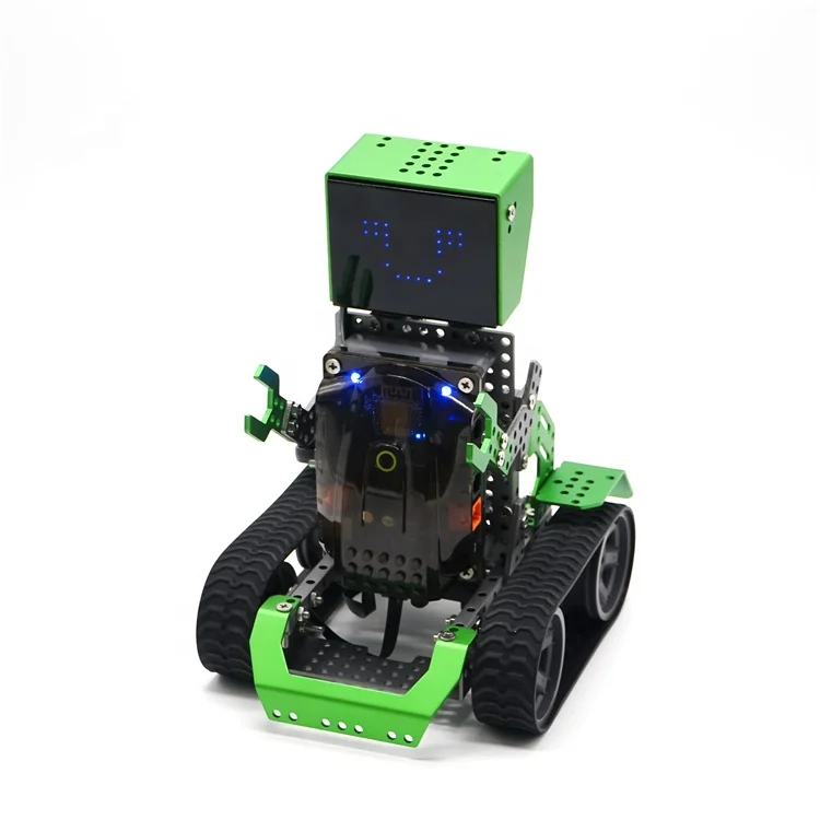 

Latest intelligent kids education toy transformable 6 in 1program robot for school