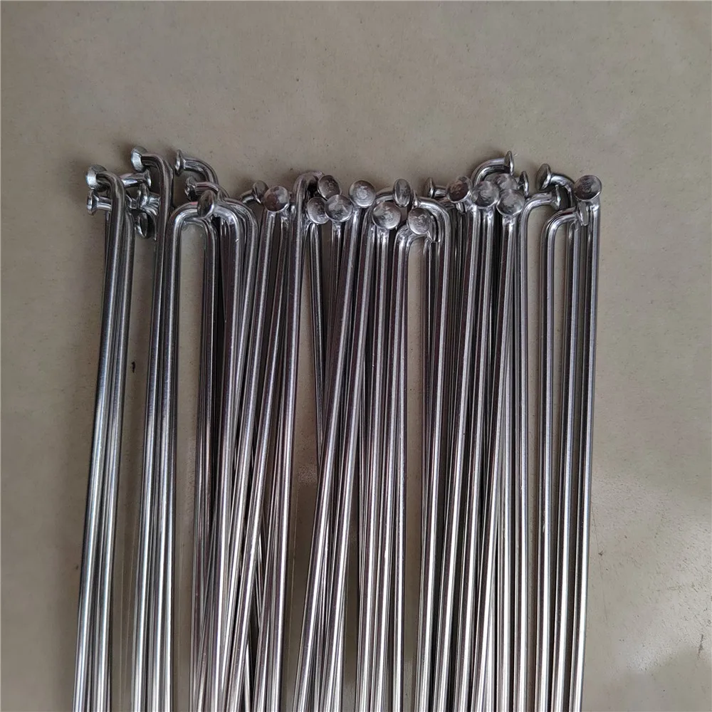 40PCS Electric Bicycle Spoke 13G 2.2mm 151-250mm Folding Bike Mountain Stainless Steel With Nipples
