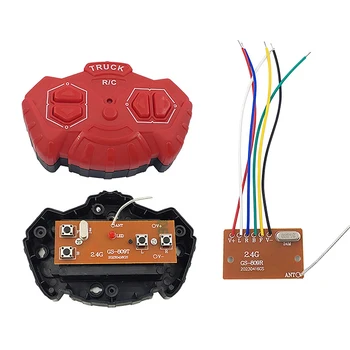 Modulo di controllo remoto a quattro vie 2.4G 4CH RC telecomando trasmettitore ricevitore accessori per circuiti stampati