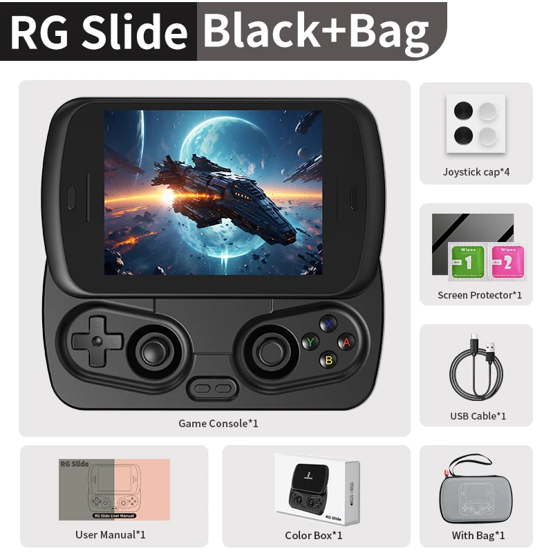 ANBERNIC RG Slide Video Handheld Game Console 4.7