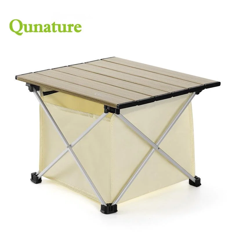 Tuobai Ensemble de table de camping d'extérieur pliable en alliage d'aluminium pour pique-nique avec rouleaux de poulet_voghion.com