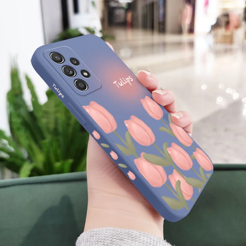Elegant Tulip Floral Phone Case