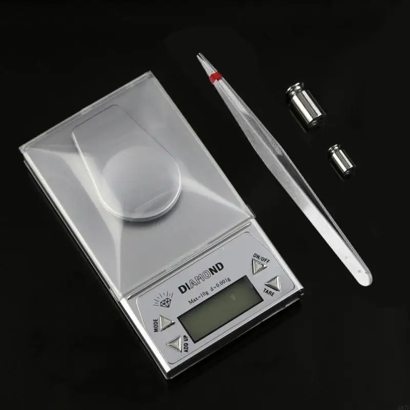 587F 10g/0.001g Milligram Digital Jewelry Diamond Scale Weight Gram
