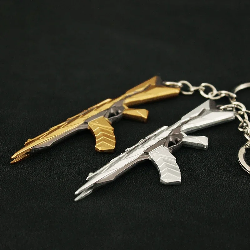 Valorant Knife Weapon Araxys Skin for Vandal Keychains Game Peripheral Samurai Sword Pocketknife Gun Model Gifts Toys for Boys 4