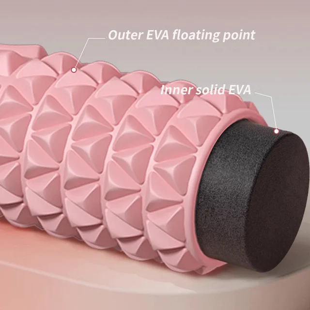 1 piece - super load-bearing massage roller foam axis yoga column massage stick - suitable for home exercise and muscle relaxati 6