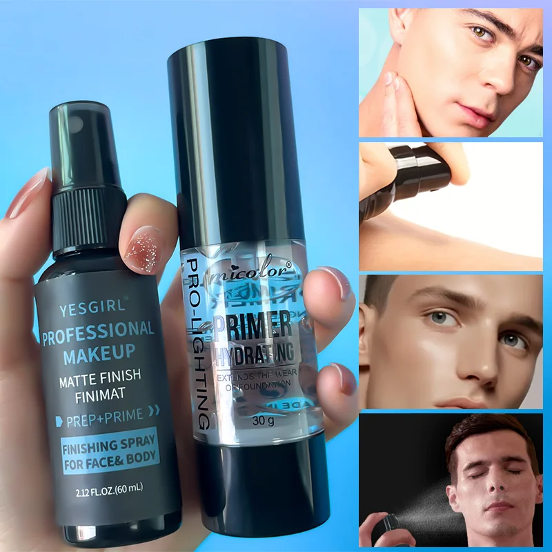 Clear and Separate Primer Spray Set Invisible Pore Silky Moisturizing Primer Set
