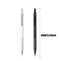 Metal Mechanical Pencil Set with 2B Lead Refill Drafting 0.5 0.7 0.9 2.0 MM Automatic Pencil For School Writing Art Supplies 2