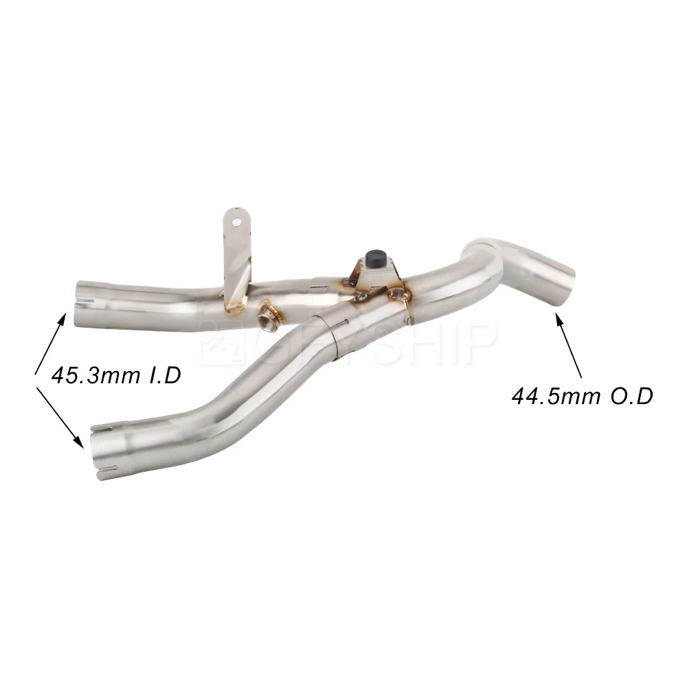 For BMW R 1150 R1150 1999-2005 R1150R 01-05 R1150GS / ADV 99-04 R850R 04-07 Escape Motorcycle Exhaust Muffler Link Pipe Slip-on - Image 2