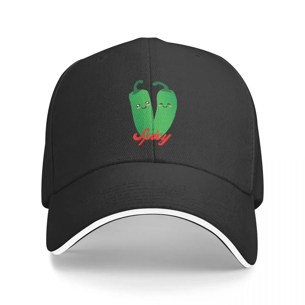 

Spicy Peppers Baseball Cap Icon derby hat Mens Hats Women's
