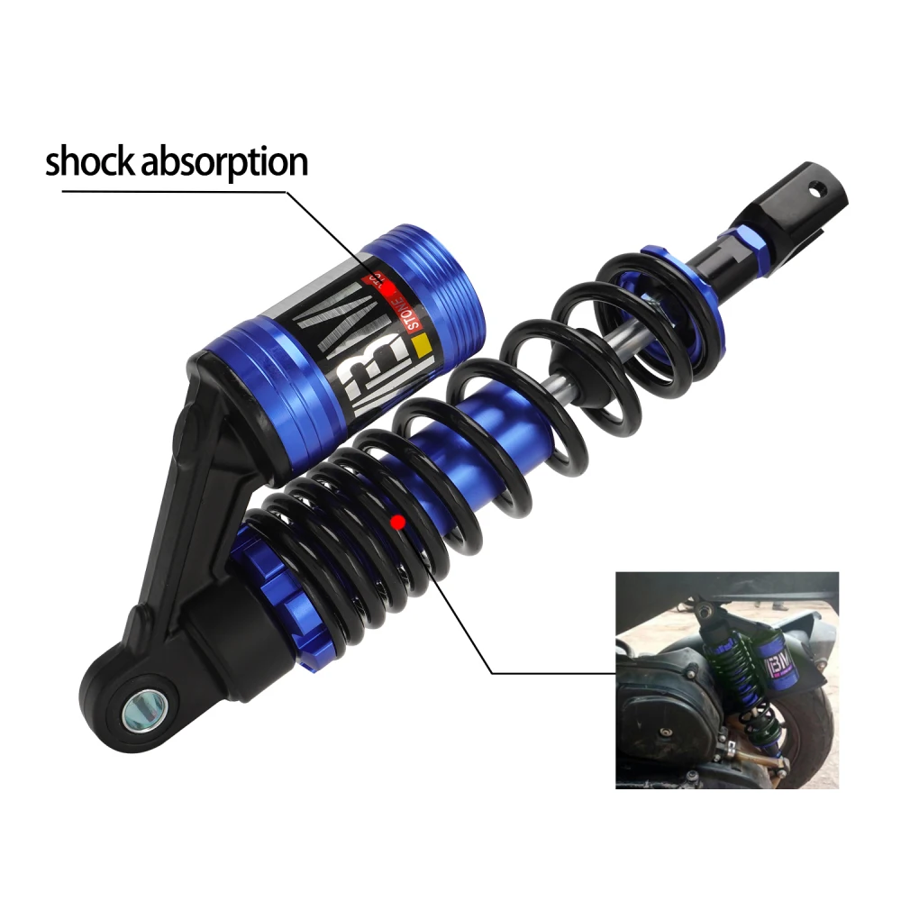 

For Honda Suzuki Yamaha Kawasaki Dirt Bike Universal Motorcycle 320mm Air Shock Absorber Rear Suspension Red Blue Gold