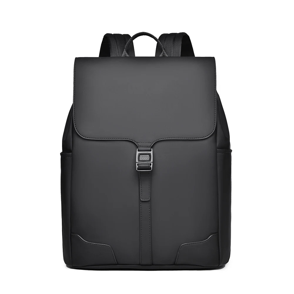 Men's Olive Green Minimalist Backpack, Suitable for Work, Travel and Daily Commute, Durable & Roomy