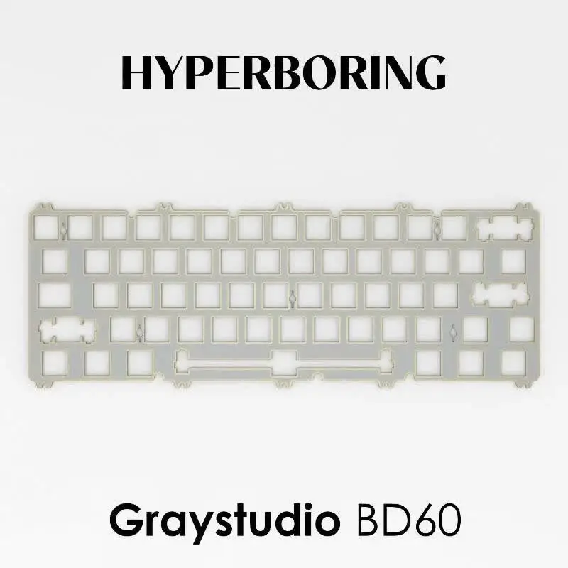 Позиционная пластина Graystudio BD60 аксессуары для механической клавиатуры на заказ