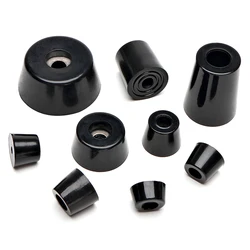 Non - Slip Rubber Furniture Leg Pads - Shock Absorbing Floor Protectors, Mute Abrasion - Resistant Cups - XD - 11x9x5 mm