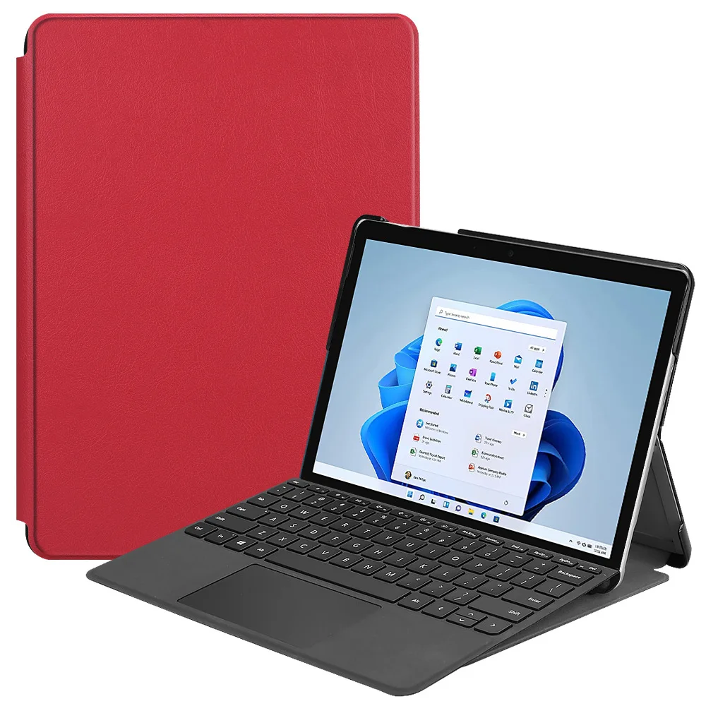 Für Microsoft Surface Karten-Schutzhülle Go4/Go3/Go2 Voltage Front Support Tastaturhalter Tablet – Detail 15