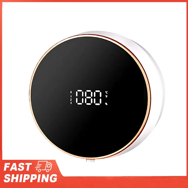 เครื่องจ่ายสบู่โฟมอัตโนมัติแบบติดผนัง ไม่ต้องเจาะ 260 มล. เครื่องจ่ายสบู่โฟมอเนกประสงค์แบบชาร์จไฟได้ 1