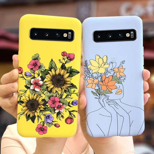 For Samsung Galaxy S10 S 10 Plus S10E Camera Protect Soft Cover Silicone  Cartoon Lilo Stitch Phone Case Funda For Samsung S10+ - AliExpress