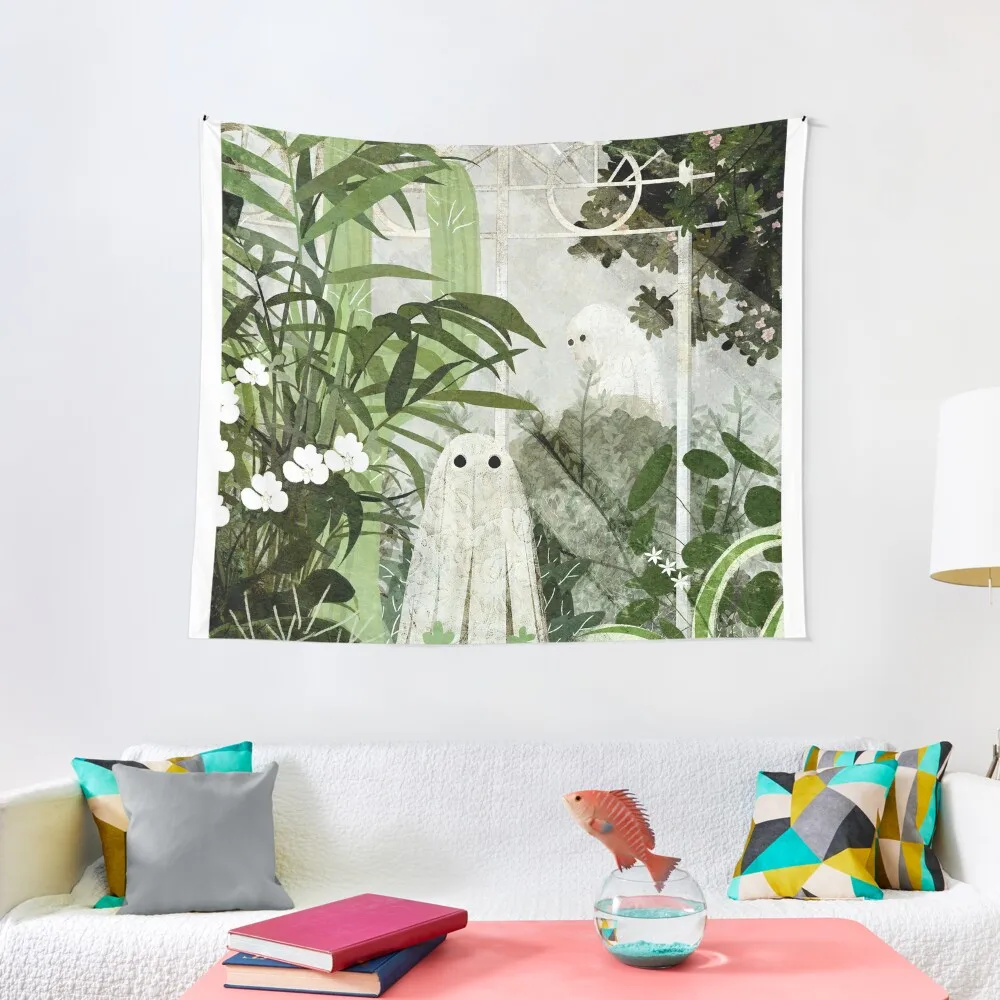 

There's A Ghost in the Greenhouse Again Tapestry decoration for rooms wall decorations Decoration pictures room wall