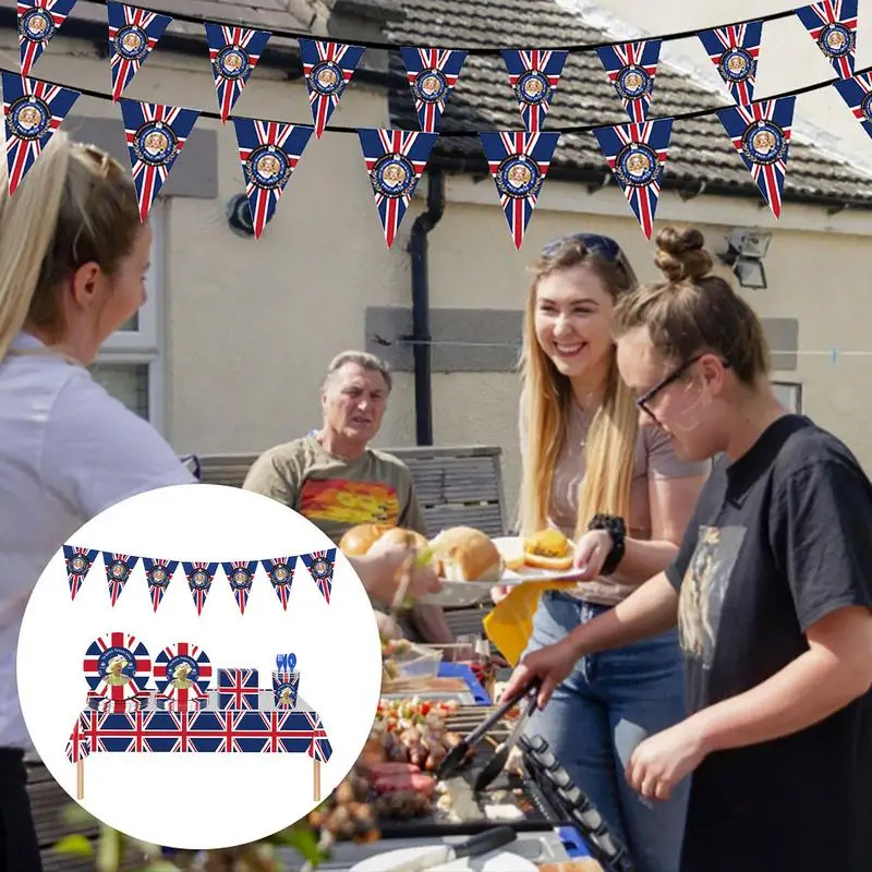 Рисунок 4 - Комплект столовой посуды с флагом Юнион Джек