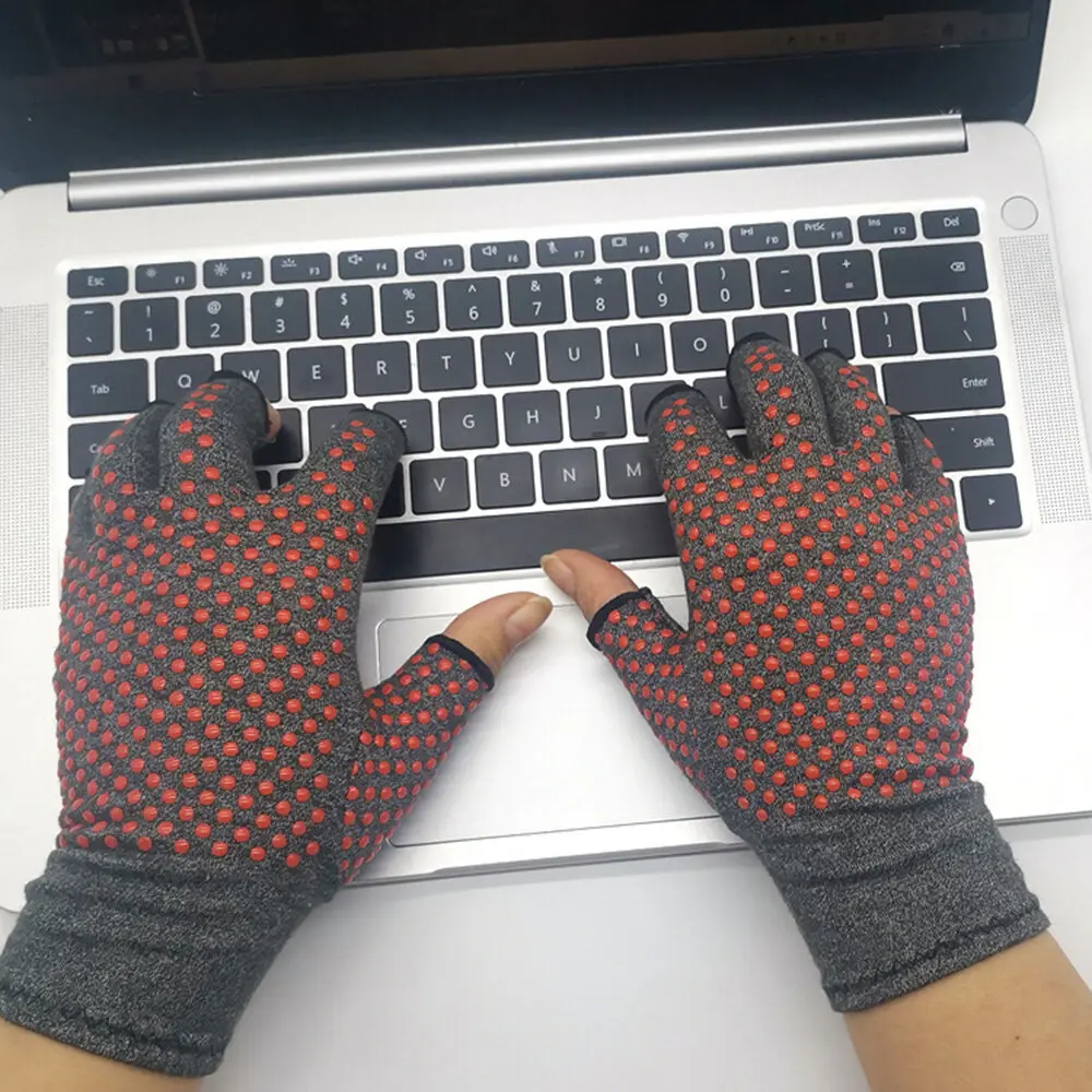 SeaNpem Paire De Gants De Compression Pour Soulager L'arthrite Rhumatoïde, L'arthrose Et Le Canal Carpien - Pour Homme Et Femme - Taille M