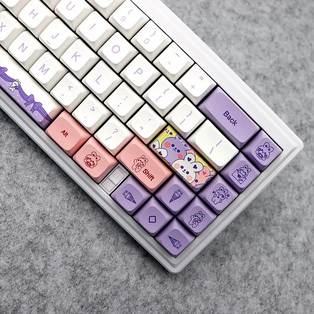 Lavanda Coelho Tema Pbt XDA Keycaps, Cap