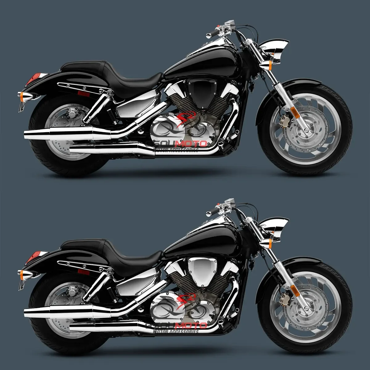 Para Honda VTX1300 VTX1800 VTX 1300 1800 2003-2008 tapa de filtro de aire  cromado de plástico ABS accesorios de motocicleta cubierta de filtro de  aire - AliExpress, image size:1200x1200