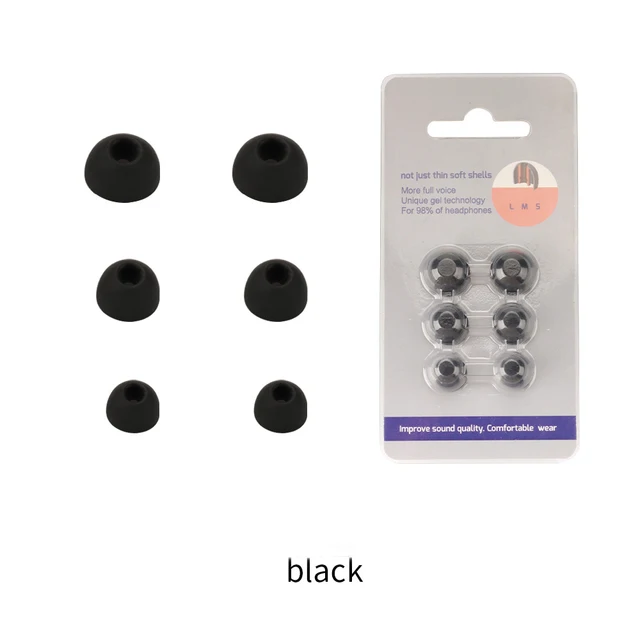 For CMF by NOTHING BUDS Pro 2 Eartips Earbuds Tips Silicone Accessories Earphone Kits Cover Replacement Ear Buds Tips  Eargels 2