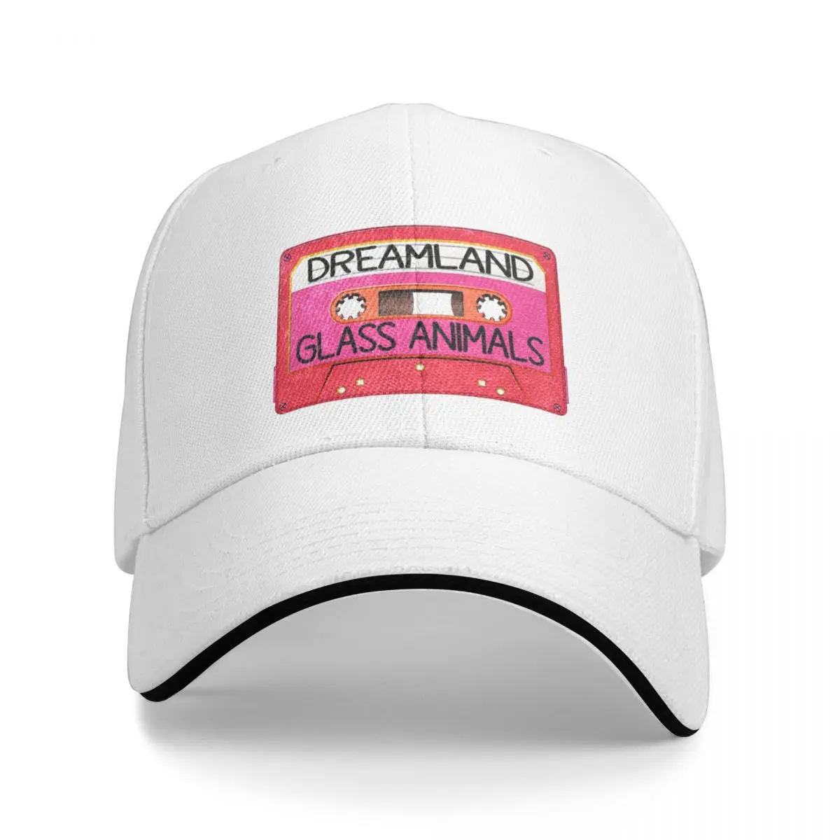 

Vintage Retro Casette Glass Animals Dreamland Cap Baseball Cap trucker hat Golf wear men hats Women's