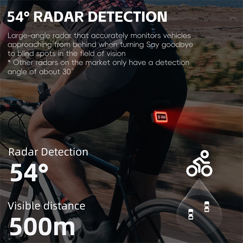 Feux Arrière De Vélo Intelligents, Détection De Frein, Feu Arrière De