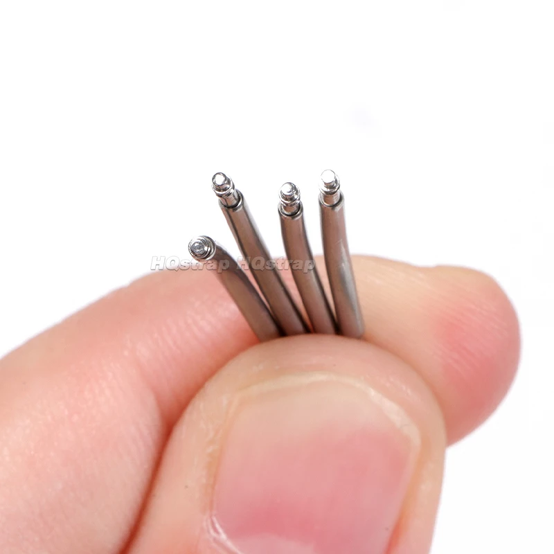 Premium Stainless Steel Curved Spring Bar Set - 10pcs