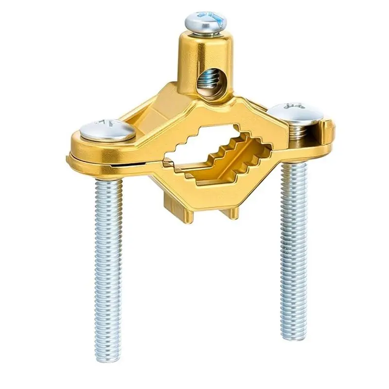 ABSJ-2개 물 히터 접합 키트 1/2인치-1인치 접지 클램프 다이캐스트 전기 접지 클램프