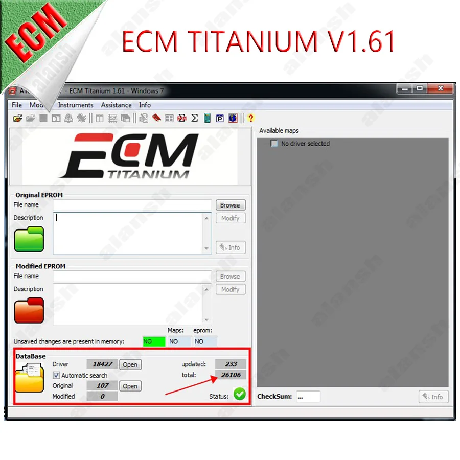 Driver Ecm Titanium 1.61 26106