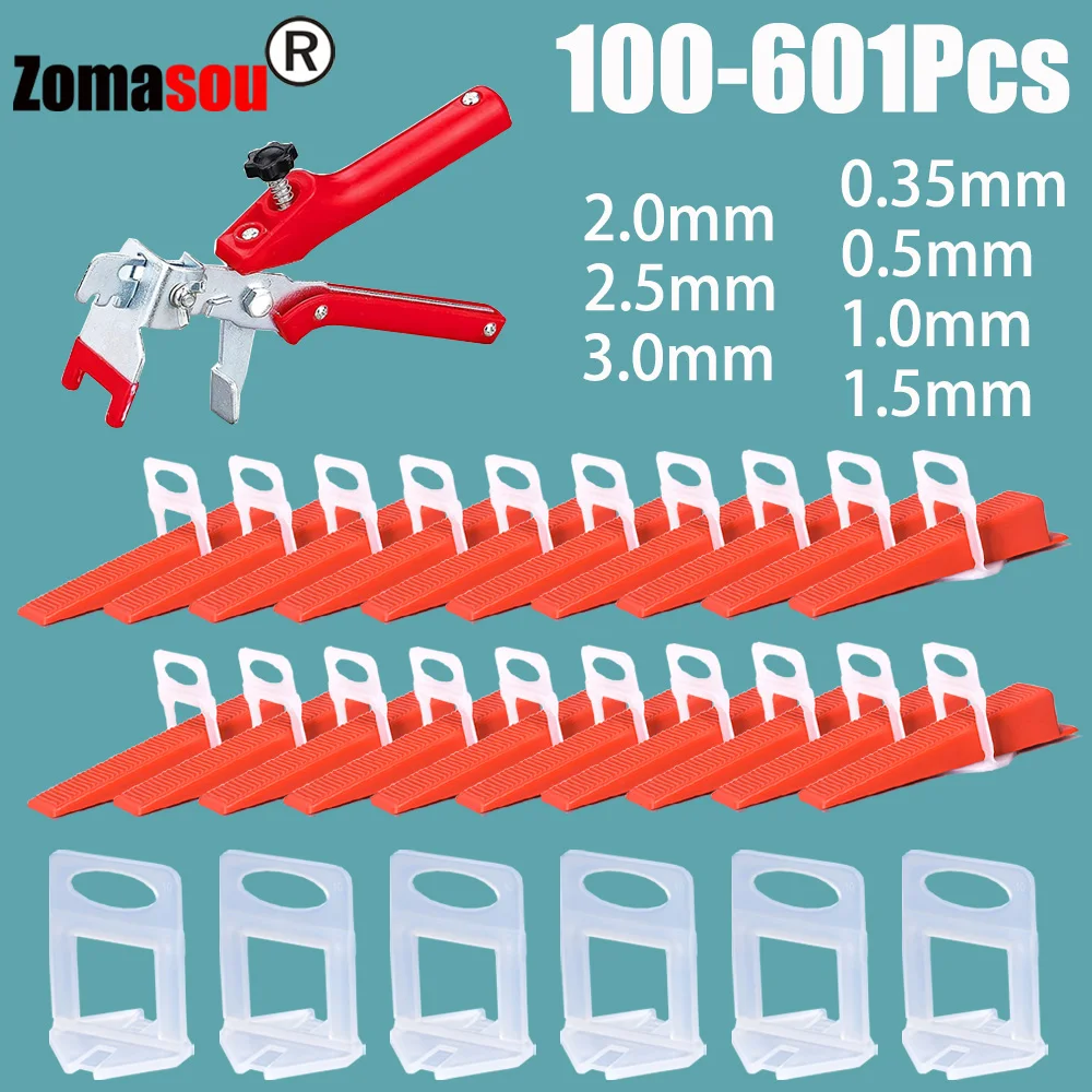 타일 ​​레벨링 시스템 누워 레벨 웨지 로케이터 스페이서 바닥재 벽 레벨 정렬 스페이서 타일 조정 도구 용 레벨러