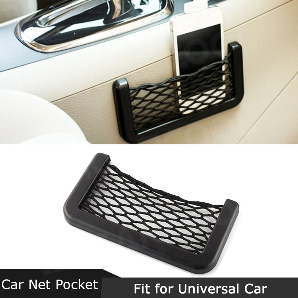 Nylon Car Storage Net Bag Organizer