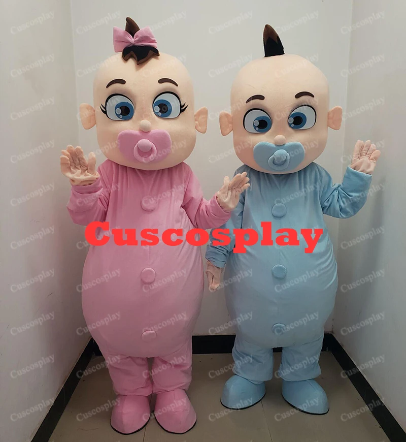 Baby Boy Girl Mascot Costume Adult Cartoon Character Outfit Attractive Suit Birthday Gift for Carnival Party Events