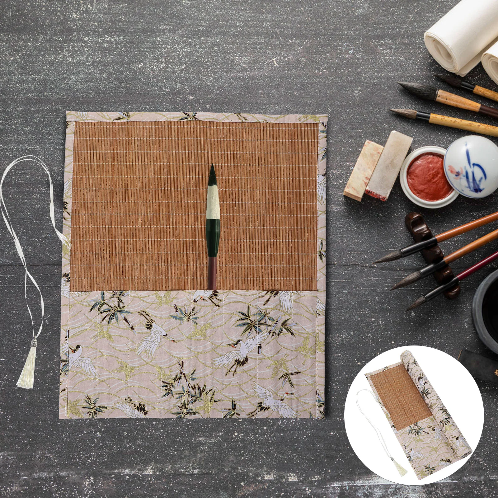 

Китайский рулонный мешок, сумка для ручек, карандаш, держатель для ручек, рулонный чехол для ручек