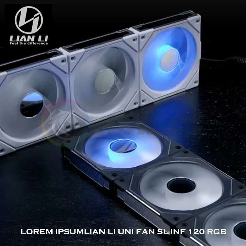 SL INF 120 Reverse /Forward Blade UNI FAN SL-INF INFINITY Mirror RGB Gen. 3Th 40 Leds L-Connect 3
