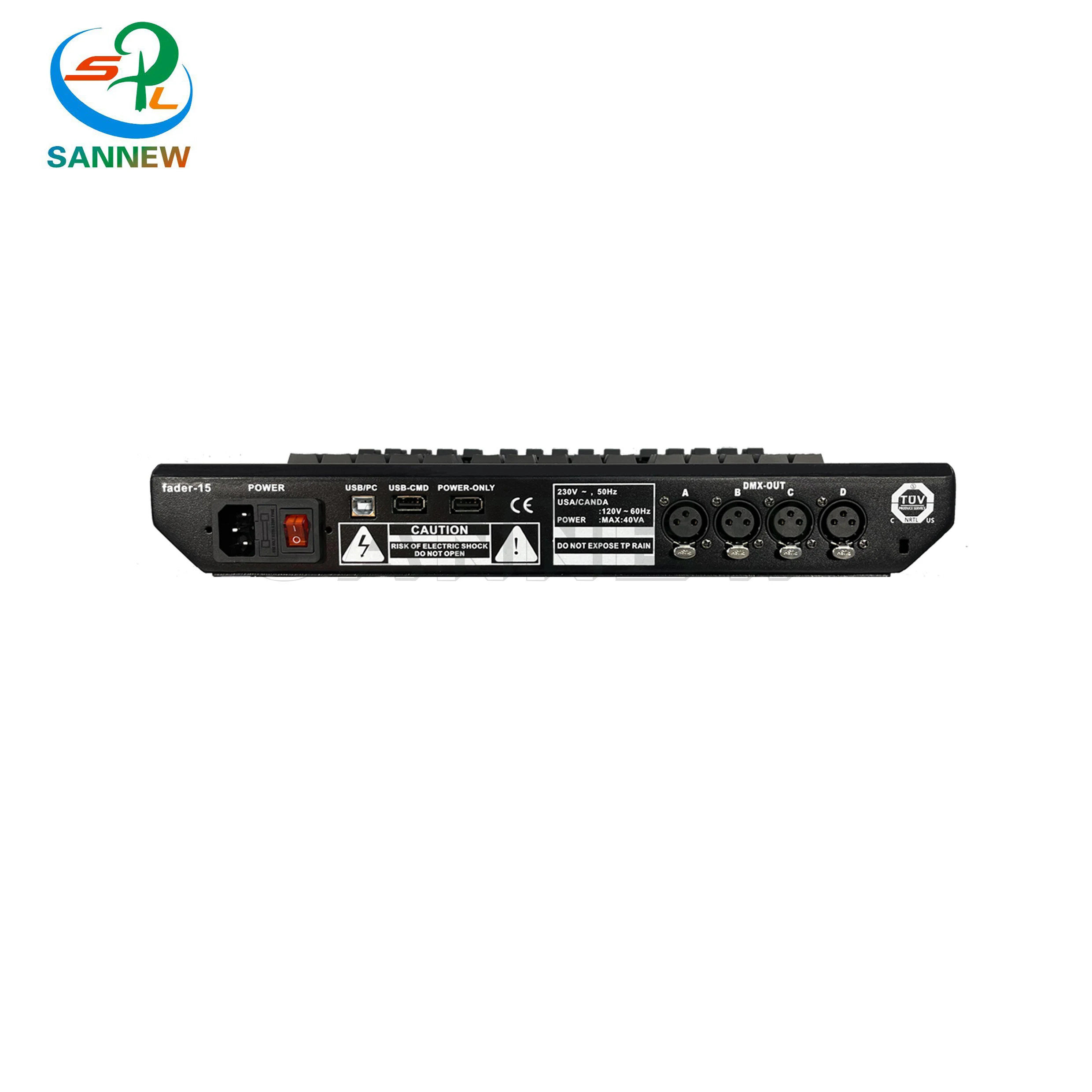 새로운 MA2 페이더 윙 콘솔 무대 조명 컨트롤 LED 조명 콘솔 DMX 512 LED 파 조명, 무빙 헤드 스포트라이트, DJ 컨트롤러용