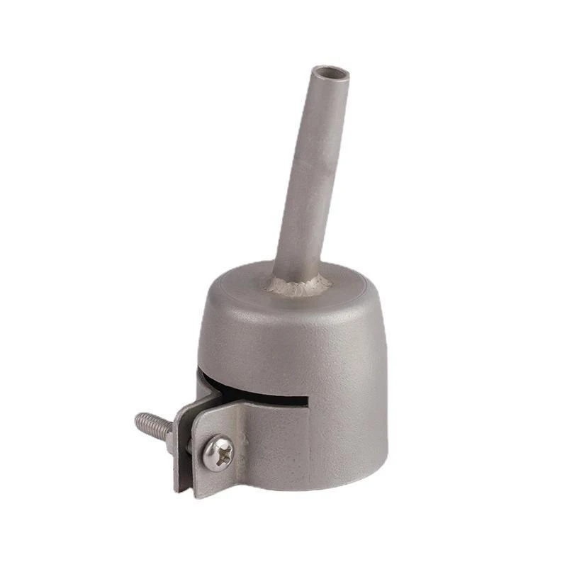 4 Pcs Hot air welding torch fittings welding nozzle Stainless steel nozzle triangle fixed point round