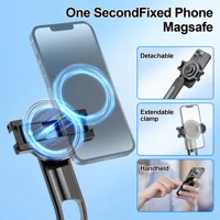 C20 Magnetic Selfie Stick Tripod for iPhone 12-16 Pro Max Travel Stand with Magsafe Phone Clamp for Android Smartphone - Image 4