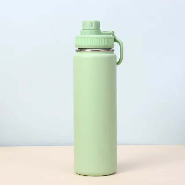 Tasse Thermos en acier inoxydable de 750ML, bouteille d'eau isolée, flacons sous vide portables pour voiture, bouilloire pour boissons de voyage en plein air 3