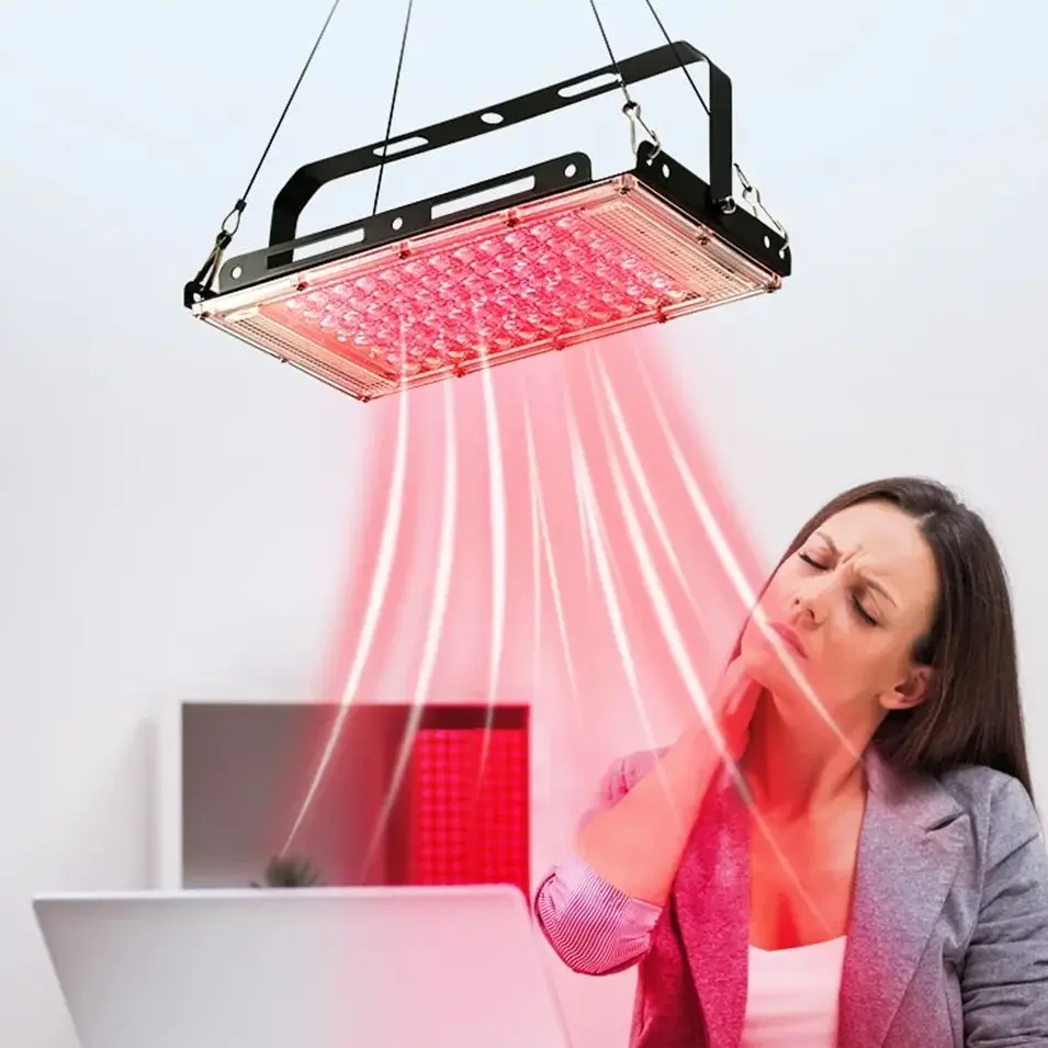 660nm&850nm Red Light Therapy Lamp LED Infrared Light Therapy Device Full Body Pain Relief Skin Care