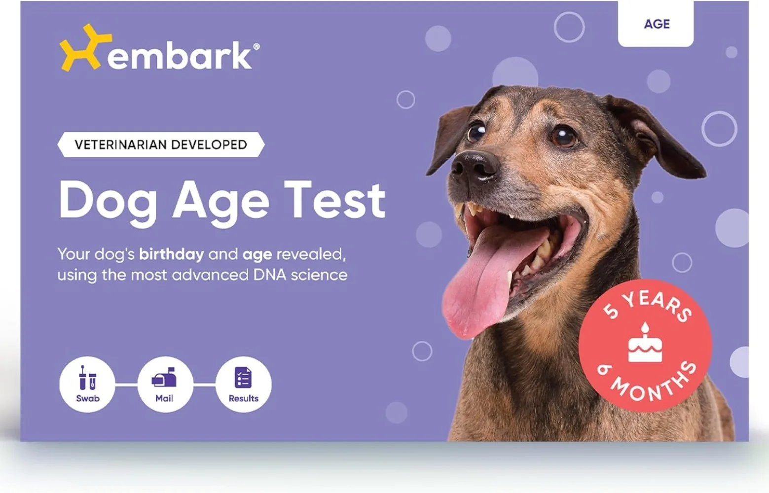 Dog Age Test Kit Estimates Age and Birthday DNA Methylation The Most Accurate Breed Identification Estimate Your Dog's