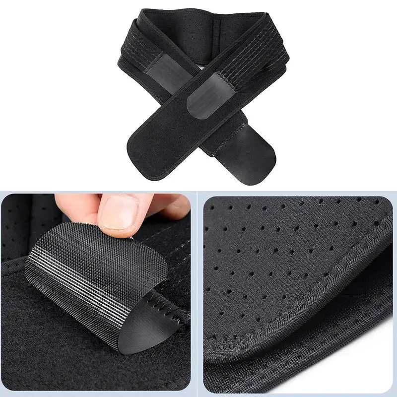Sacroiliac Belt Elastic Hip Support Brace Adjustable Non Slip Hip Brace for Alleviates Discomfort Pelvic Lower Back