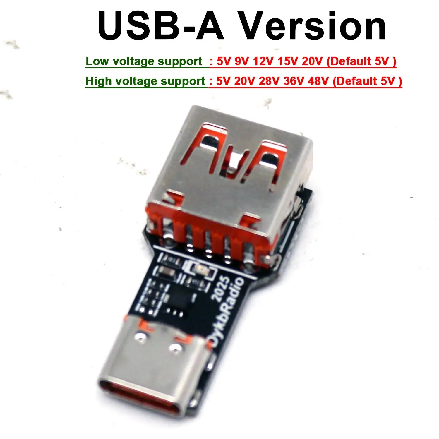 PD3.1 140W Typ-C PD Schnellladegerät Decoy Board 5V 9V 12V 15V 20V 28V 48V 5A 2PIN XT30 DC Spannungsauslöser Stromversorgung Laden – Detail 3