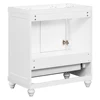 30" Bathroom Vanity with Sink, Combo, Cabinet with Doors and Drawer, Solid Frame and MDF Board, White (Old Sku:JL000006AAK) 5