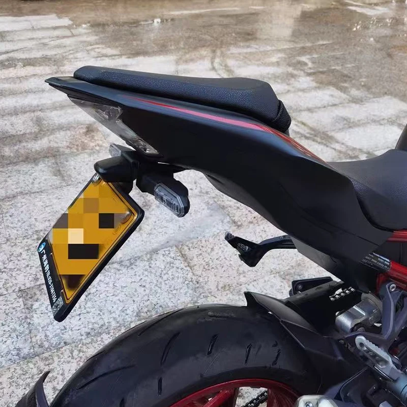 가와사키 Z900 Z900SE Z900 2017-2026용 오토바이 리어 테일 티디 번호판 브래킷, 숏 번호판 마운트 펜더 삭제