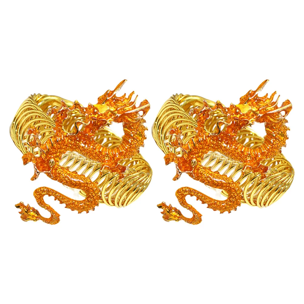 

2Pcs Curtain Buckle Chinese Year Of Dragon Curtain Holdback Dragon Curtain Tie